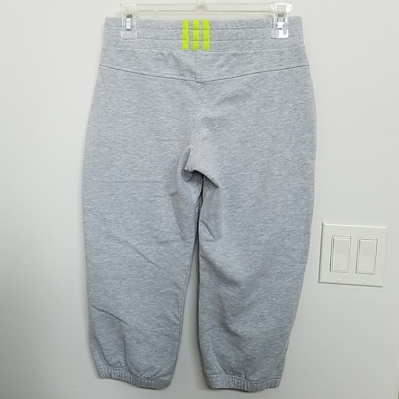 Adidas Grey Jogger Capris - Picture 3 of 5